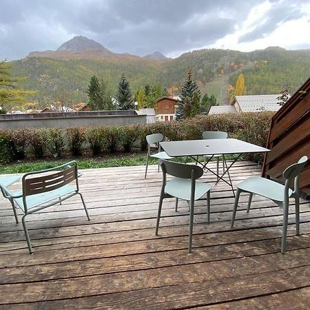 Appartement 4 Pers Grande Terrasse Vue Pistes Ski Saint-Chaffrey Extérieur photo